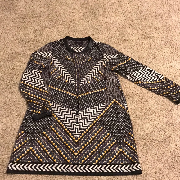 Hale Bob Other - Hale Bob Dress with Leather Detailing